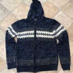 GuiltyMan zip up sweater with pockets